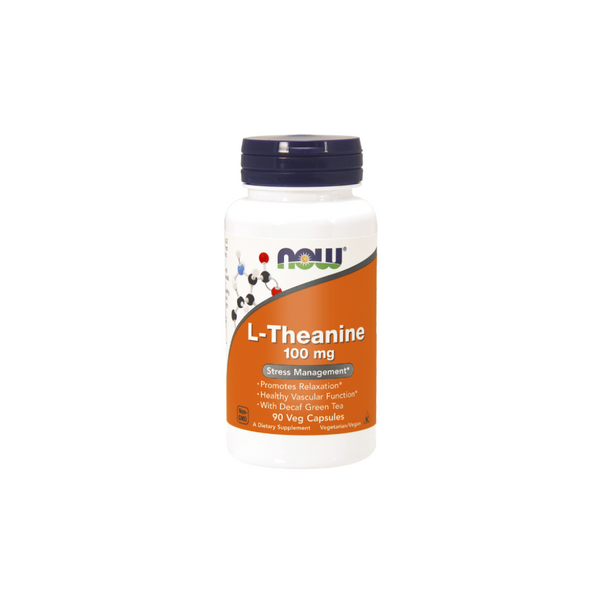 Now Foods L-Theanine 100 mg / 90 vegetarian capsules