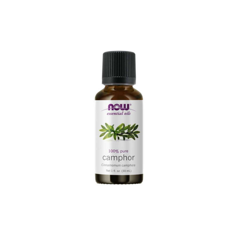 Now Foods CAMPHOR ESSENTIAL OIL 100%, 30 ml