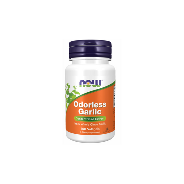 Now Foods Odorless Galic - Odorless garlic 100 gel capsules
