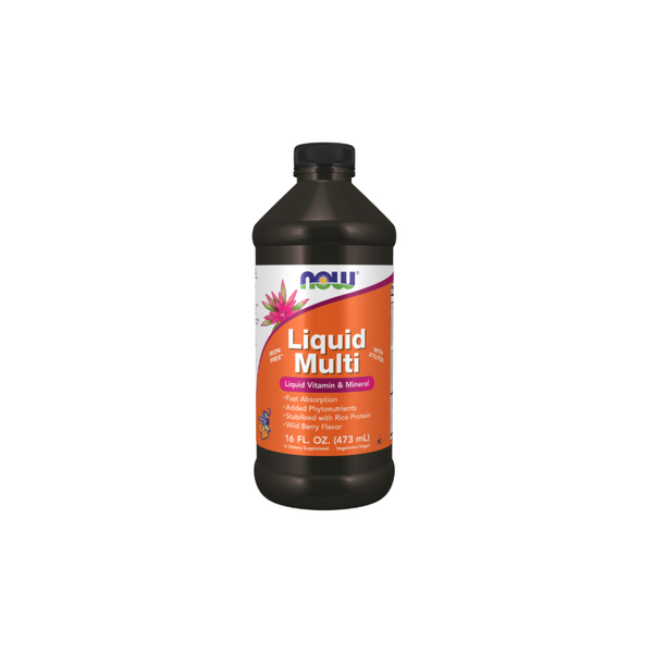 Now Foods Liquid Multivitamin & Mineral Mix 473 ml