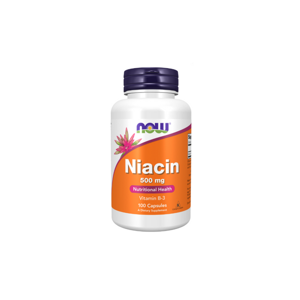 Now Foods Niacin 500 mg 100 capsules