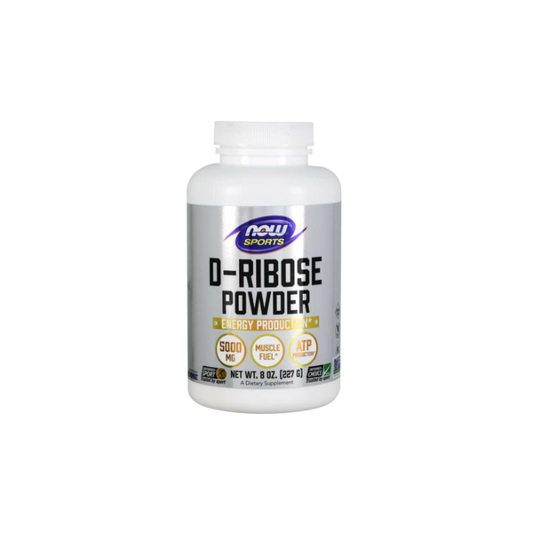 Now Foods D-Ribose powder 227 grams / 5000 mg