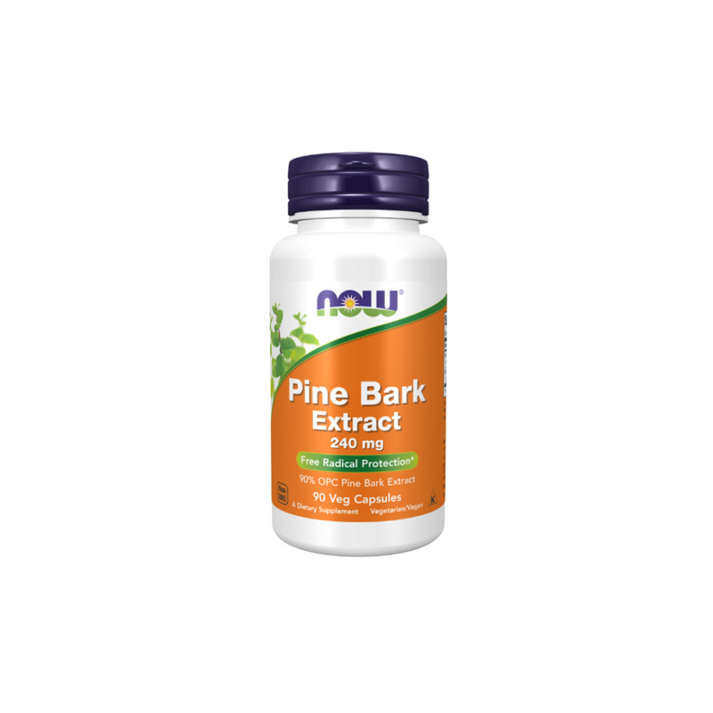 Now Foods Pine Bark Extract - Extract from pine bark 240 mg / 90 vegetarian capsules