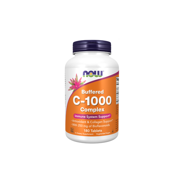 Now Foods Vitamin C 1000 mg Complex Buffered 180 tablets