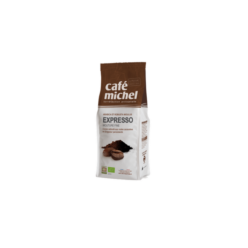 Cafe Michel ORGANIC COFFEE GROUND ARABICA/ROBUSTA EXPRESSO 250 g