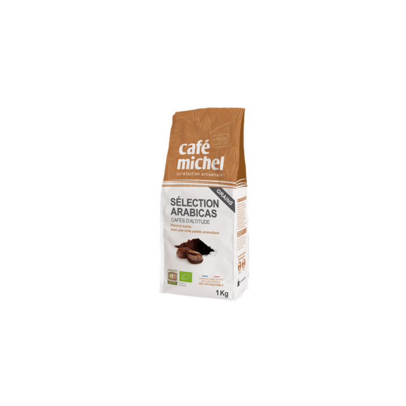 Cafe Michel ORGANIC ARABICA COFFEE BEANS 100% SELECTION 1 kg