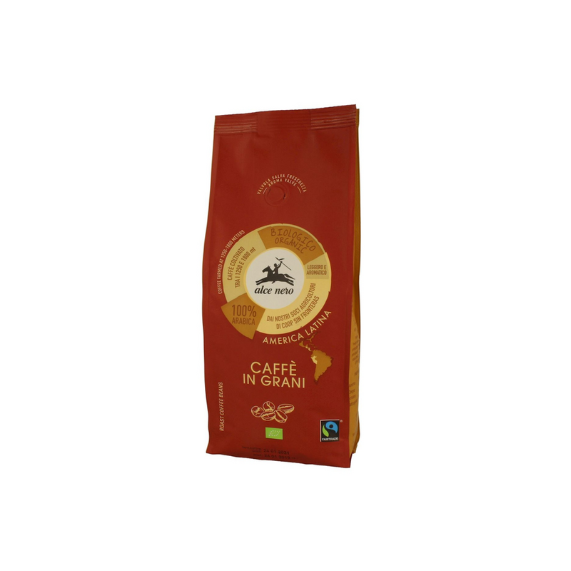 ALCE NERO ORGANIC ARABICA COFFEE (BEANS) 500 g