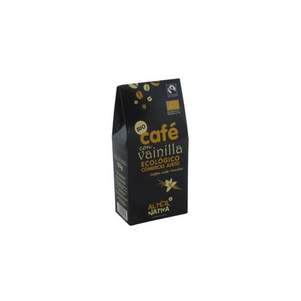 ALTERNATIVA ORGANIC GROUND COFFE WITH VANILLA 125 g