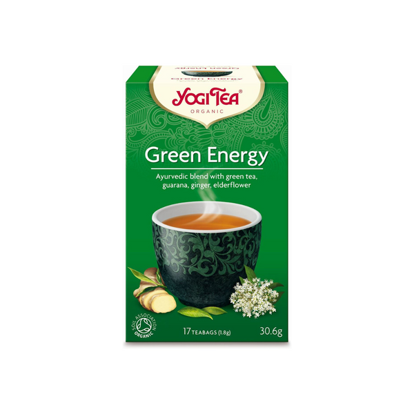 YOGI TEA ORGANIC ORGANIC GREEN ENERGY TEA (17 x 1.8 g) 30.6 g