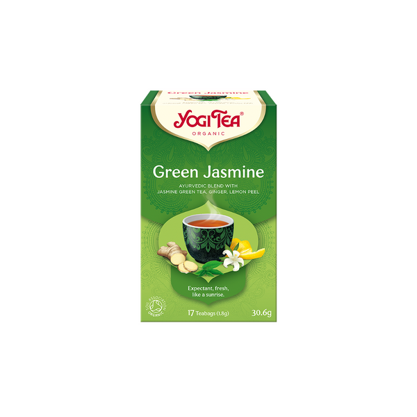 YOGI TEA ORGANIC ORGANIC GREEN JASMINE TEA (17 x 1.8 g) 30.6 g