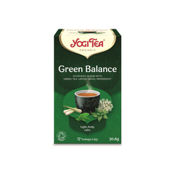 YOGI TEA ORGANIC ORGANIC GREEN BALANCE TEA (17 x 1.8 g) 30.6 g