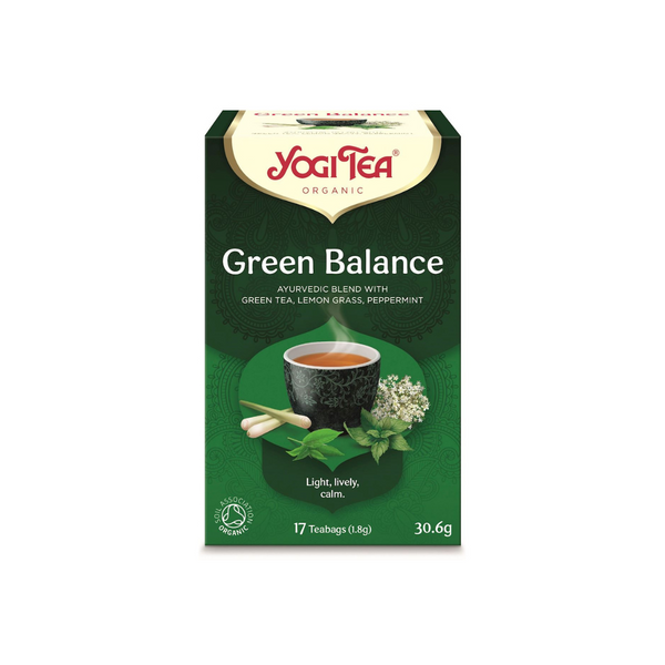 YOGI TEA ORGANIC ORGANIC GREEN BALANCE TEA (17 x 1.8 g) 30.6 g