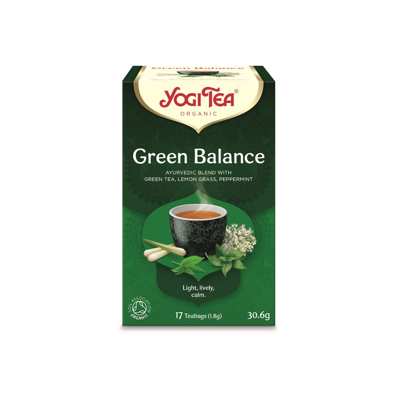 YOGI TEA ORGANIC ORGANIC GREEN BALANCE TEA (17 x 1.8 g) 30.6 g