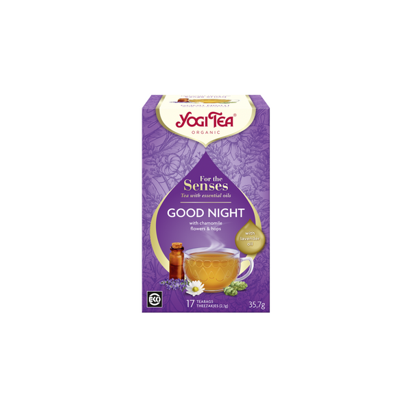 YOGI TEA ORGANIC TEA FOR THE SENSES GOOD NIGHT (17 x 2.1 g) 35.7 g