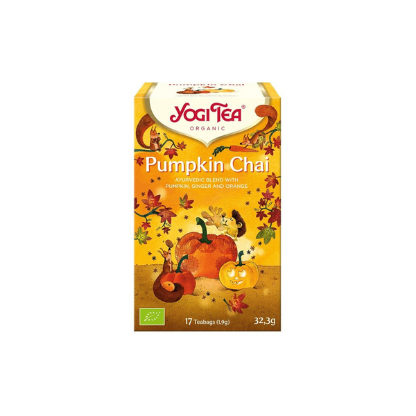 YOGI TEA ORGANIC PUMPKIN CHAI (17 x 1.9 g) 32.3 g