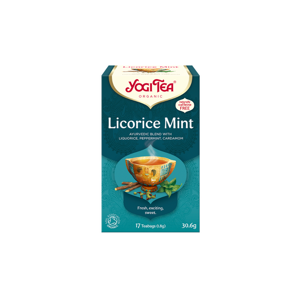 YOGI TEA ORGANIC LICORICE MINT TEA (17 x 1.8 g) 30.6 g