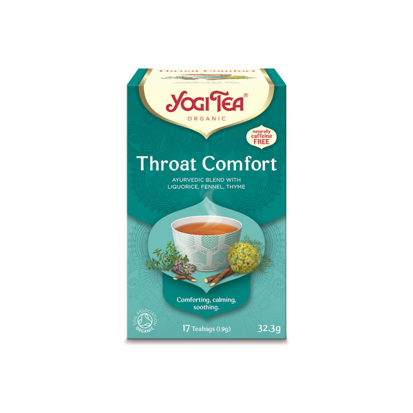 YOGI TEA ORGANIC THROAT COMFORT TEA (17 x 1.9 g) 32.3 g