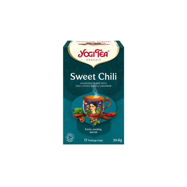 YOGI TEA ORGANIC SWEET CHILI TEA (17 x 1.8 g) 30.6 g