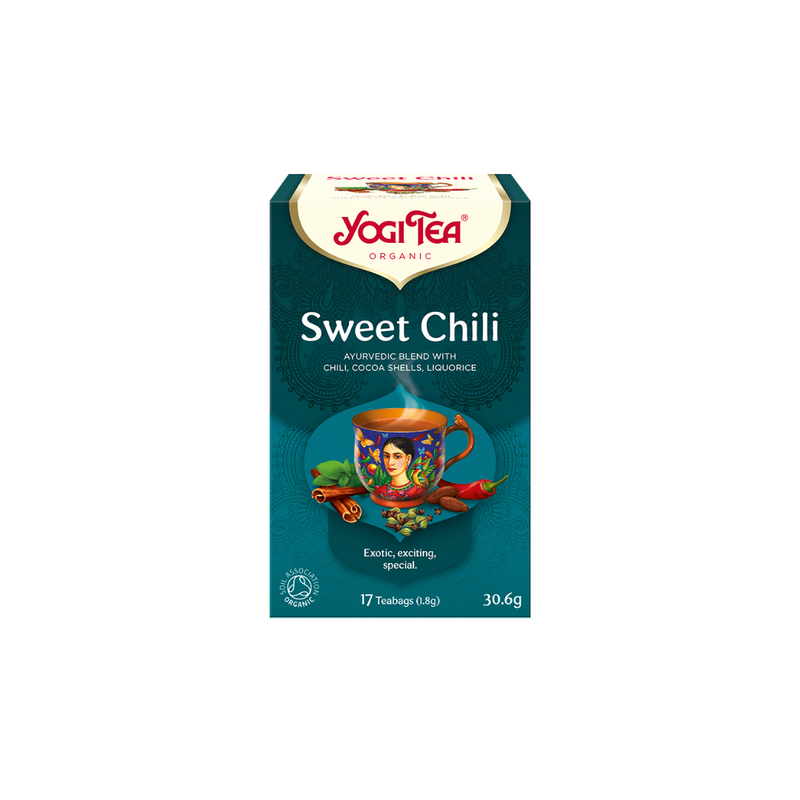 YOGI TEA ORGANIC SWEET CHILI TEA (17 x 1.8 g) 30.6 g