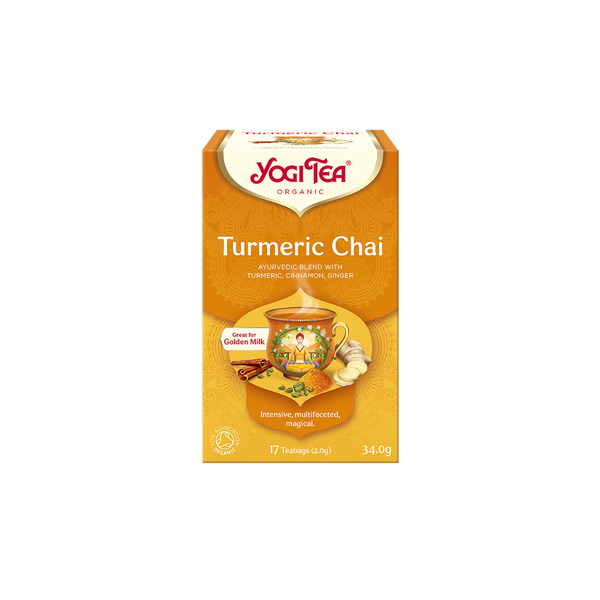 YOGI TEA ORGANIC TURMERIC CHAI TEA (17 x 2 g) 34 g