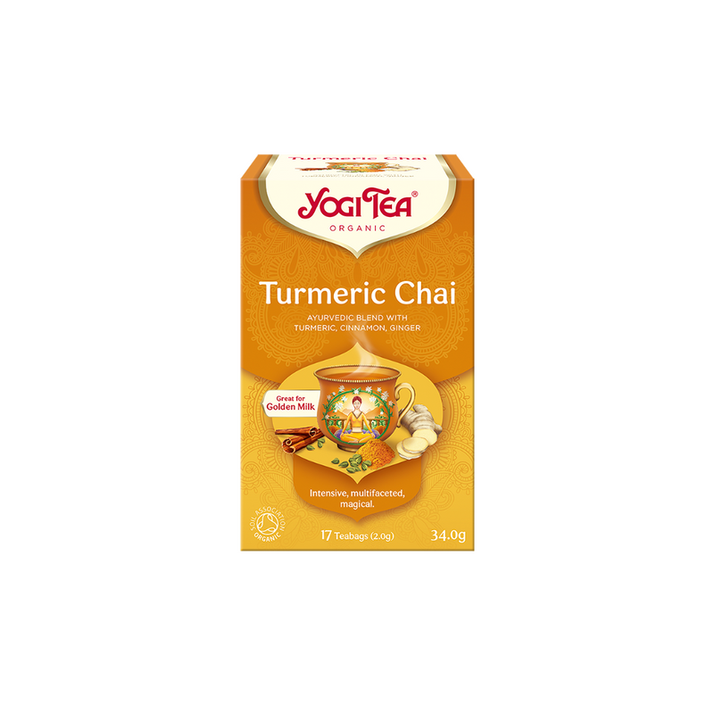 YOGI TEA ORGANIC TURMERIC CHAI TEA (17 x 2 g) 34 g