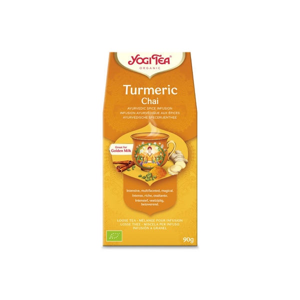 YOGI TEA ORGANIC TUMERIC CHAI TEA 90 g