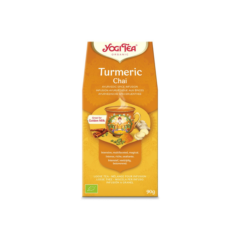 YOGI TEA ORGANIC TUMERIC CHAI TEA 90 g