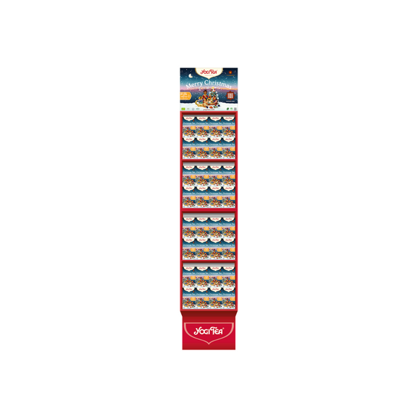 YOGI TEA ORGANIC STAND WITH CHRISTMAS TEA 64 pcs.