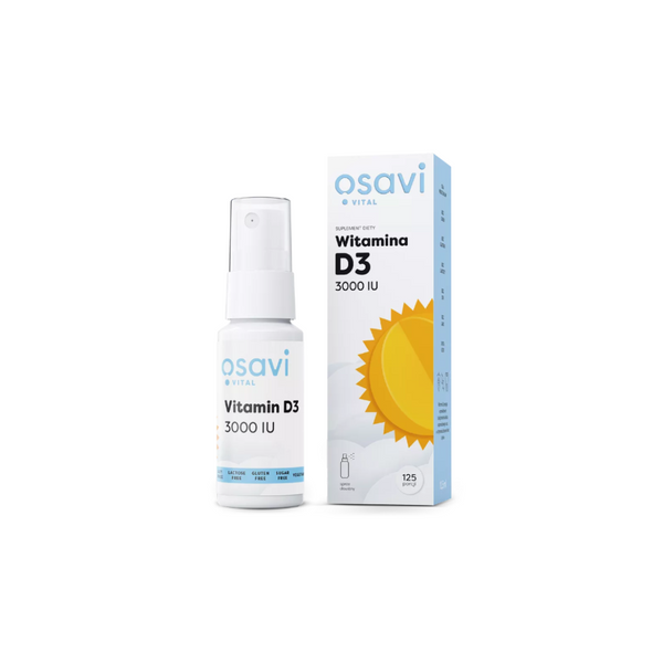 Osavi Vitamin D3 3000 IU - 12.5 ml spray