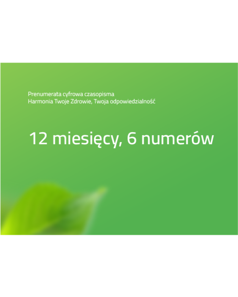 Prenumerata wydań papierowych – 12 miesięcy – 2025