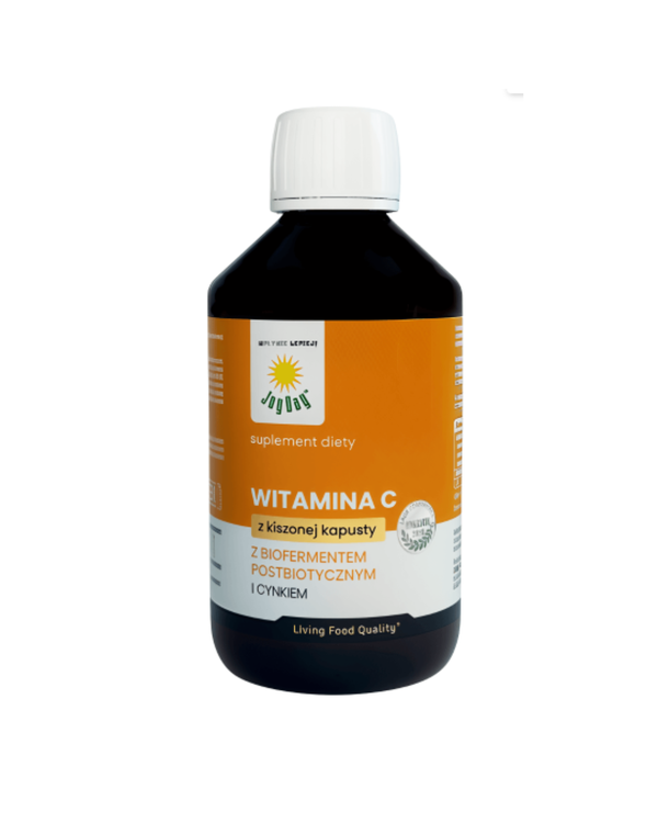 JOY DAY Liquid vitamin C with postbiotic bioferment  300 ml / 30 servings