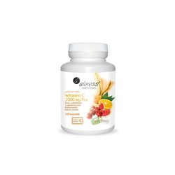 Aliness Vitamin C 1000 mg Plus x 100 VEGE capsules