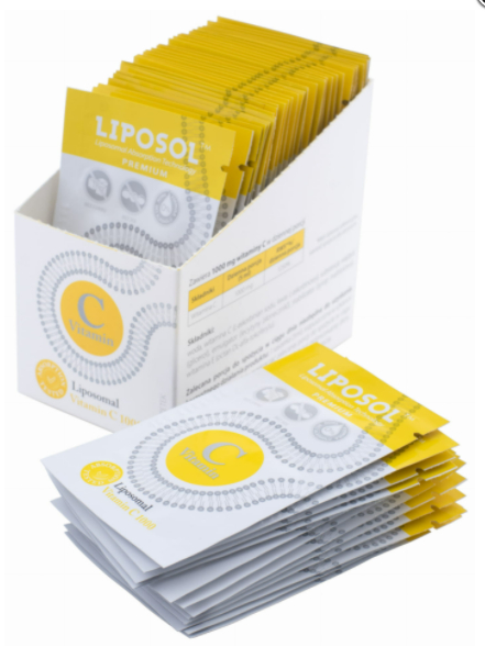 Aliness LIPOSOMAL Vitamin C 1000mg, 40 sachets