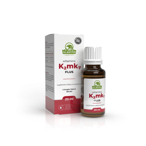 Slavito Vitamin K2mk7 plus - recommended by Dr H. Czerniak