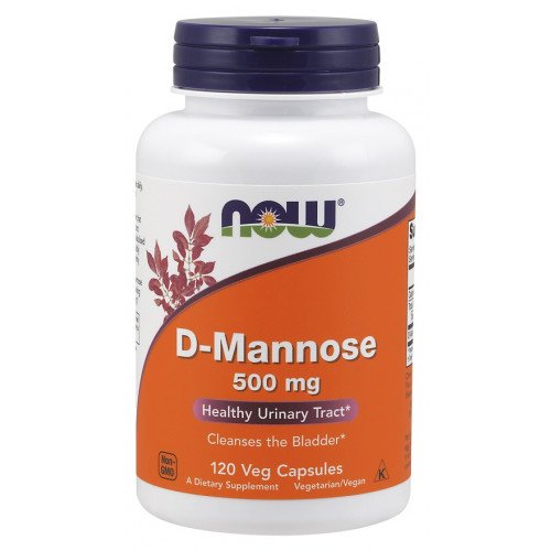 NOW Foods D-Mannose - 500mg  - 240 vcaps