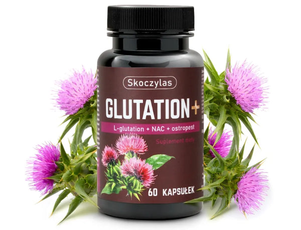 Skoczylas Glutathione + NAC + milk thistle