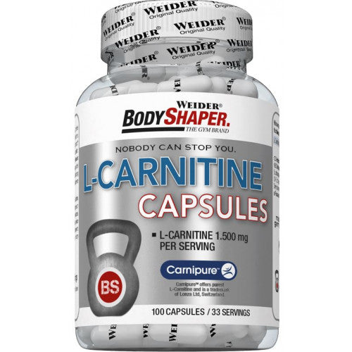 Weider L-Carnitine Capsules  - 100 caps