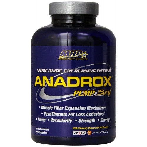 MHP Anadrox Pump & Burn  - 224 caps