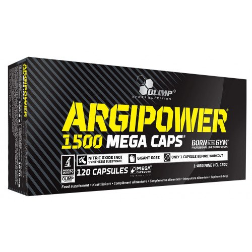 Olimp Nutrition Argi Power 1500, Mega Caps  - 120 caps