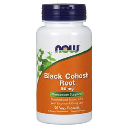 NOW Foods Black Cohosh Root, 80mg  - 90 vcaps