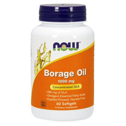 NOW Foods Borage Oil - 1000mg  - 60 softgels