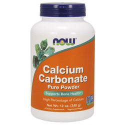 NOW Foods Calcium Carbonate, Pure Powder  - 340 grams