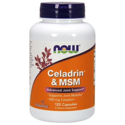 NOW Foods Celadrin & MSM, 500mg  - 120 caps