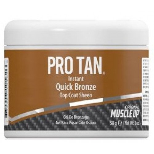 Original Muscle Up Instant Quick Bronze Top Coat Sheen Gel  - 58 grams