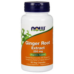 NOW Foods Ginger Root Extract, 250mg  - 90 vcaps