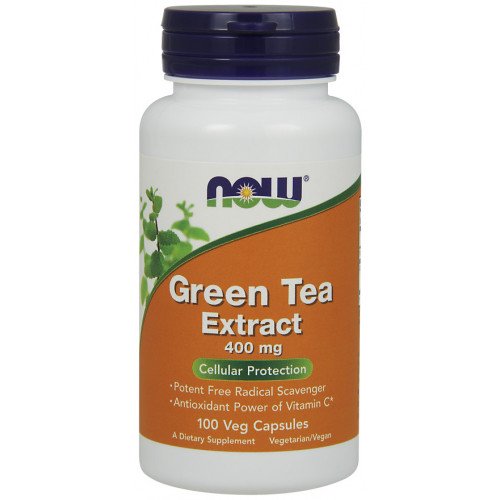 NOW Foods Green Tea Extract, 400mg  - 100 vcaps