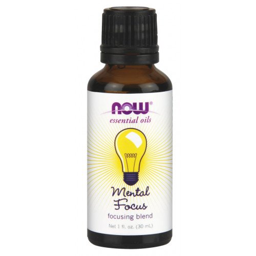 NOW Foods Essential Oil, Mental Focus Oil  - 30 ml.