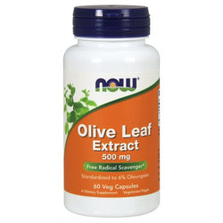 NOW Foods Olive Leaf Extract - 500mg  - 60 vcaps