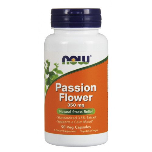 NOW Foods Passion Flower, 350mg  - 90 vcaps