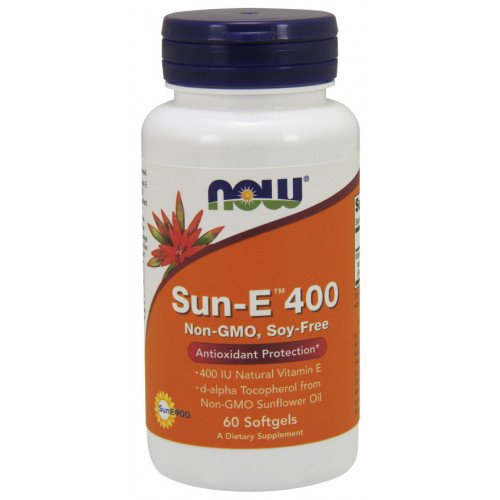 NOW Foods Sun-E - 400 IU  - 60 softgels